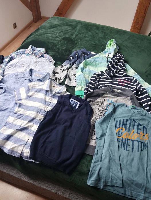 Koszule, bluzy 128, stan bardzo dobry, nowa