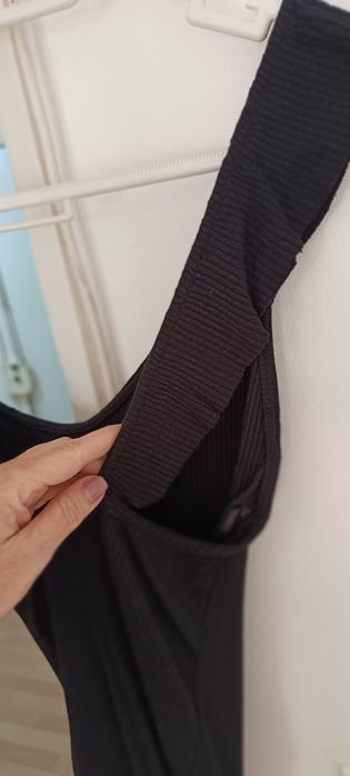 Body preto marca Pull e Bear. Tamanho S. Usado. Algodão