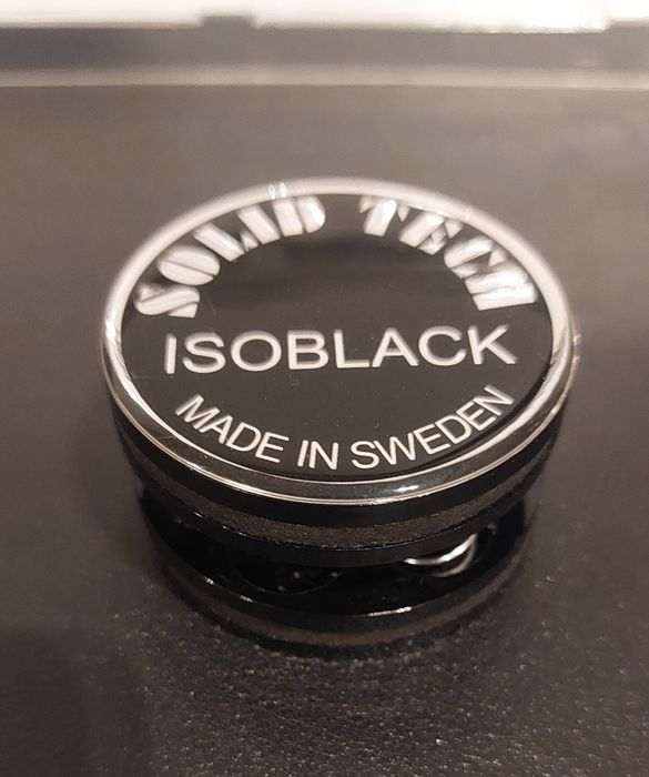 Pés de desacoplamento Solid Tech Isoblack