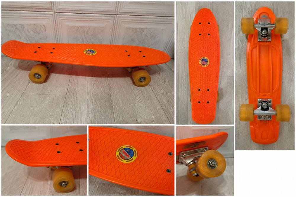 Скейт детский пластиковый скейтборд TILLY BT-YSB-0013 и BT YSB 0009.