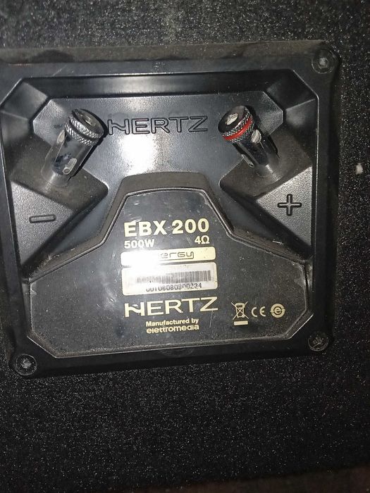 Vendo coluna hertz EBX 200