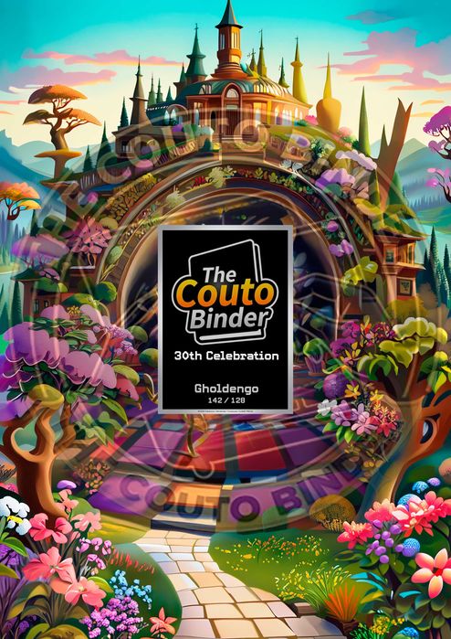 Extended Art TCG POKEMON | Gholdengo 142/128 | 30th Celebration