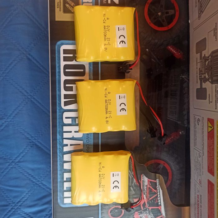 Auto samochód terenowy zdalnie sterowany RC Zestaw 3 szt.