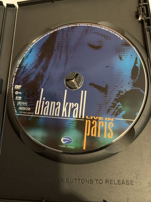 DVD Diana Krall - live in Paris
