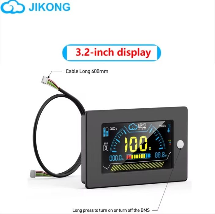 ЖК-мониторы  JK BMS 3.2    Smart BMS JK B2A8S20P - HC 12(24)  V19.
