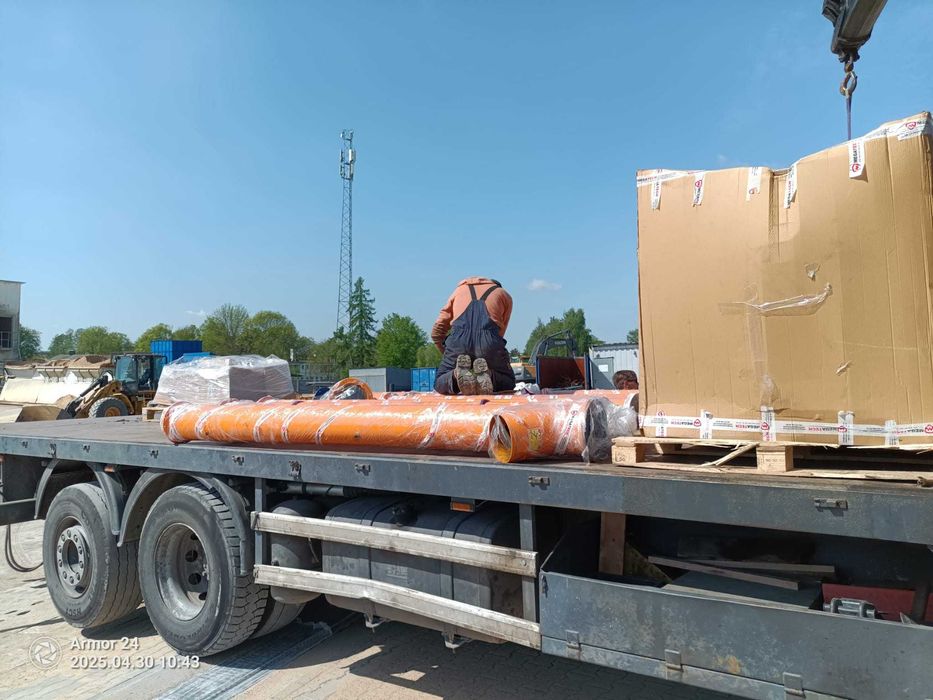 Węzeł betoniarski  podajnik ślimakowy do cementu podajniki ślimakowe