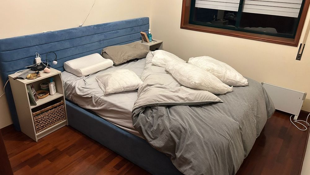 Conjunto Cabeceira + 2 camas solteiro TGV