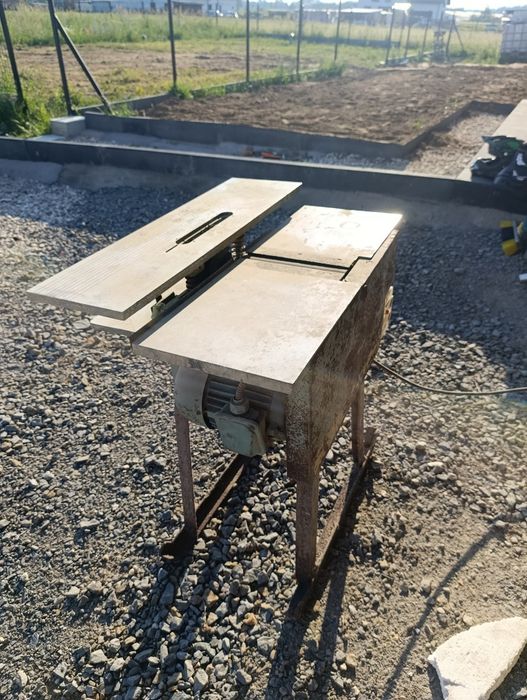 Maszyna stolarska KSB-2 (ZSRR) – cyrkularka + heblarka