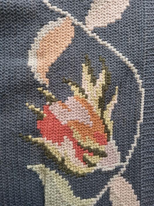 Tapete Azul em ponto de Arrailos