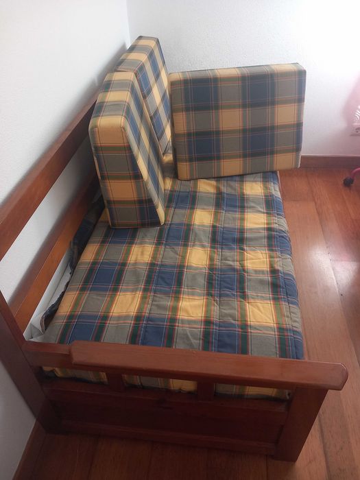 Sofá cama 3 lugares