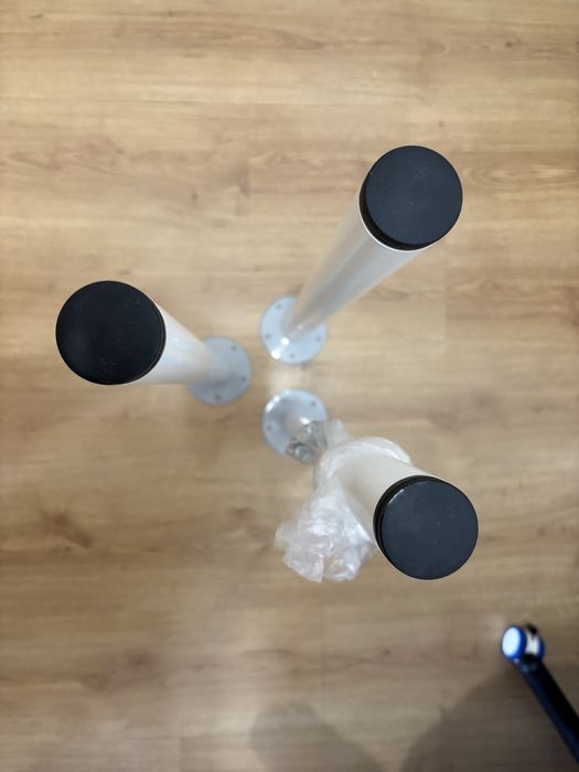 Pernas secretária Ikea brancas (4 unidades)