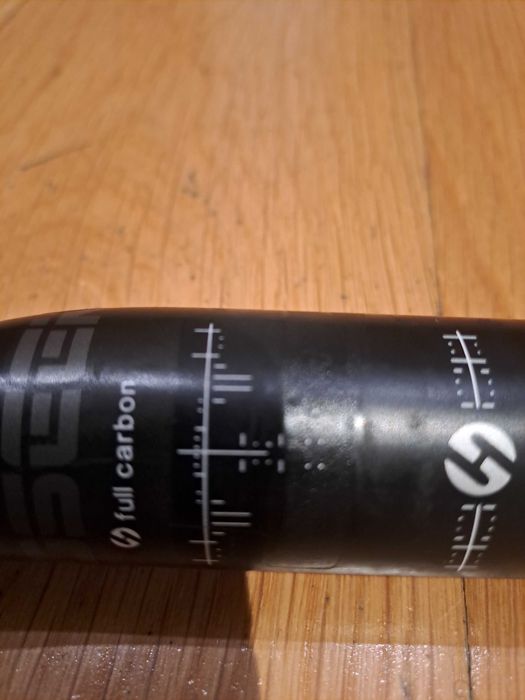 Toseek guiador de bicicleta de estrada, fibra de carbono 440, 214 gram