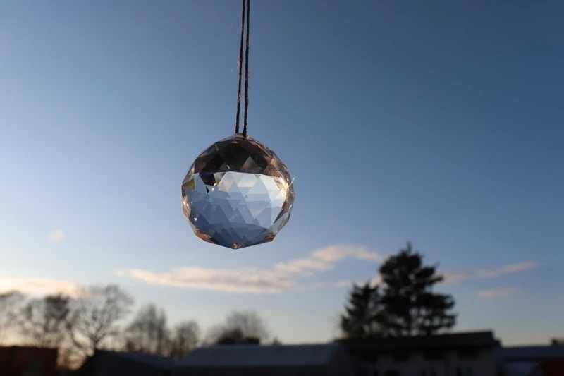 Kryształowa Kula Łapacz Słońca – Sun Catcher Feng Shui, Kryształ 40mm