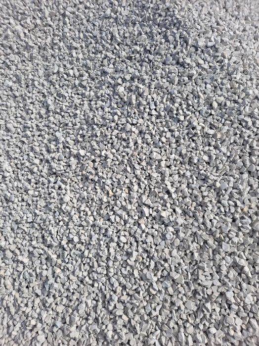 Kamień Grys biały wapienny, wapień ozdobny ogrodowy mała wywrotka