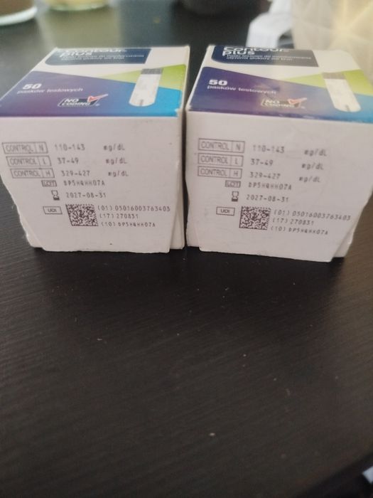 Paski contur plus glucomet