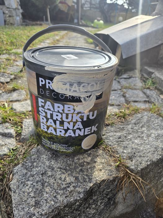 Primacol farba strukturalna kremowa baranek 5l