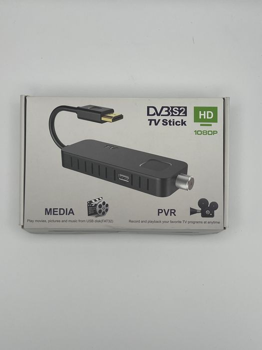 DVB-S2 TV Stick Full HD 1080p z pilotem