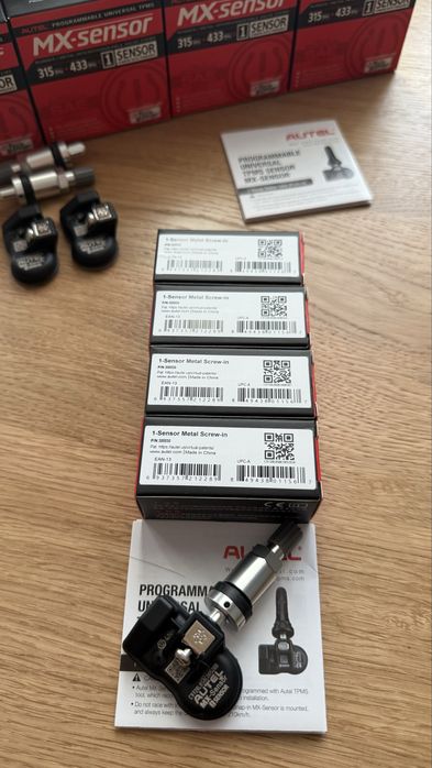 Датчики тиску шин(433/315MHz) BMW, Audi, Volkswagen, Mercedes, Porsche