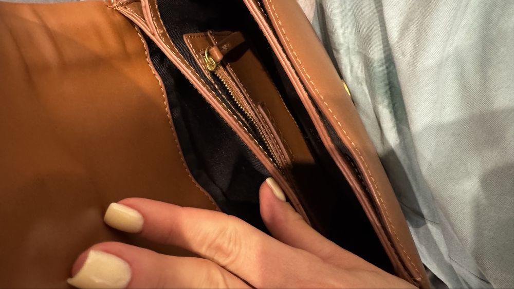 Сумка zara в трендовому кольорі