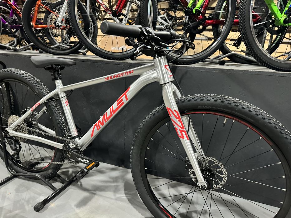 Super rower juniorski 27,5 Amulet Youngster Deore, hydraulika 10 kg