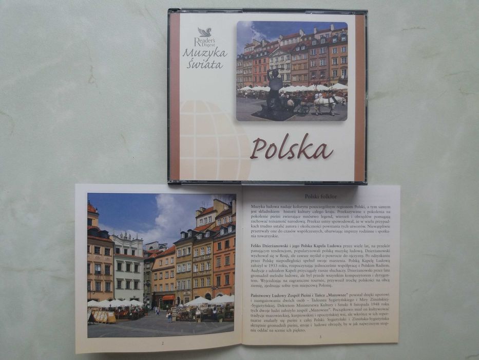 Muzyka Świata Polska 3CD z książeczką / stan bardzo dobry