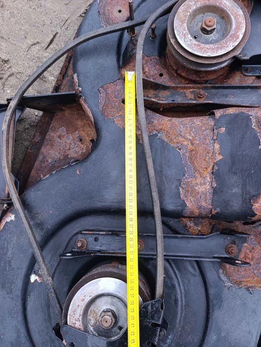 Kosiarka traktorek MTD yard man kosisko heder czarne