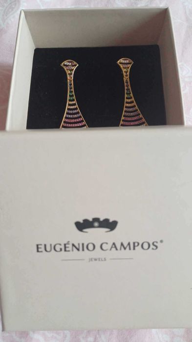 Conjunto de colar e brincos