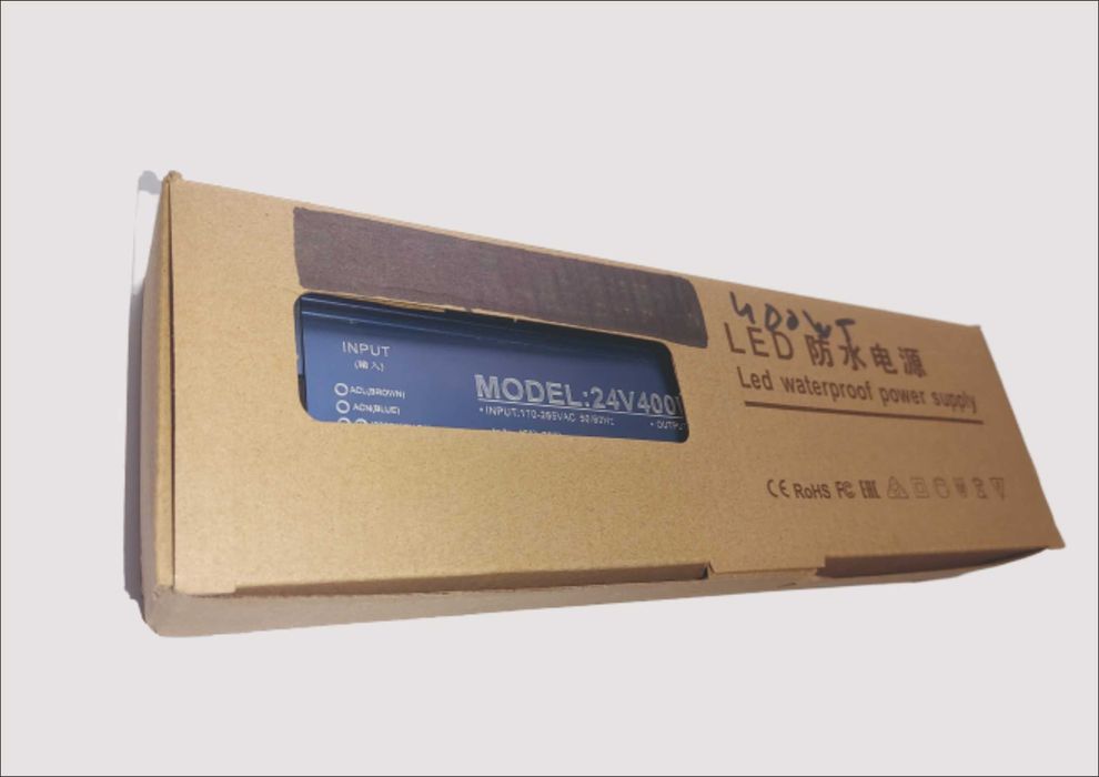 Блок живлення гермет. 400W 24V 16.6A IP67