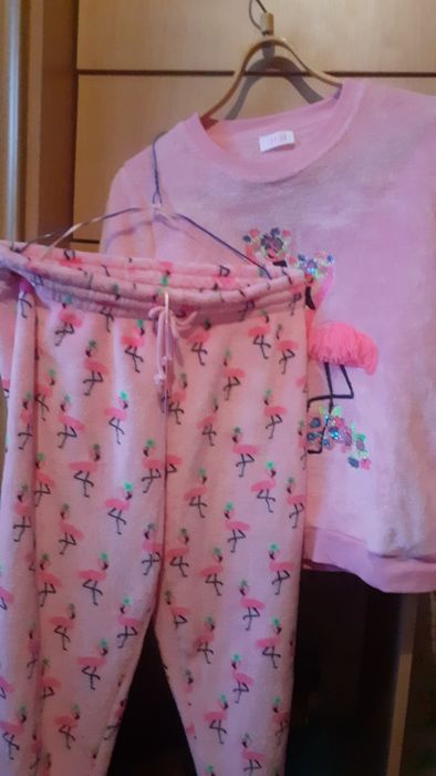 Жіноча піжама Фламінго