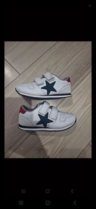 Adidasy 29 dla chłopca buty wiosenne przejsciowe sportowe białe