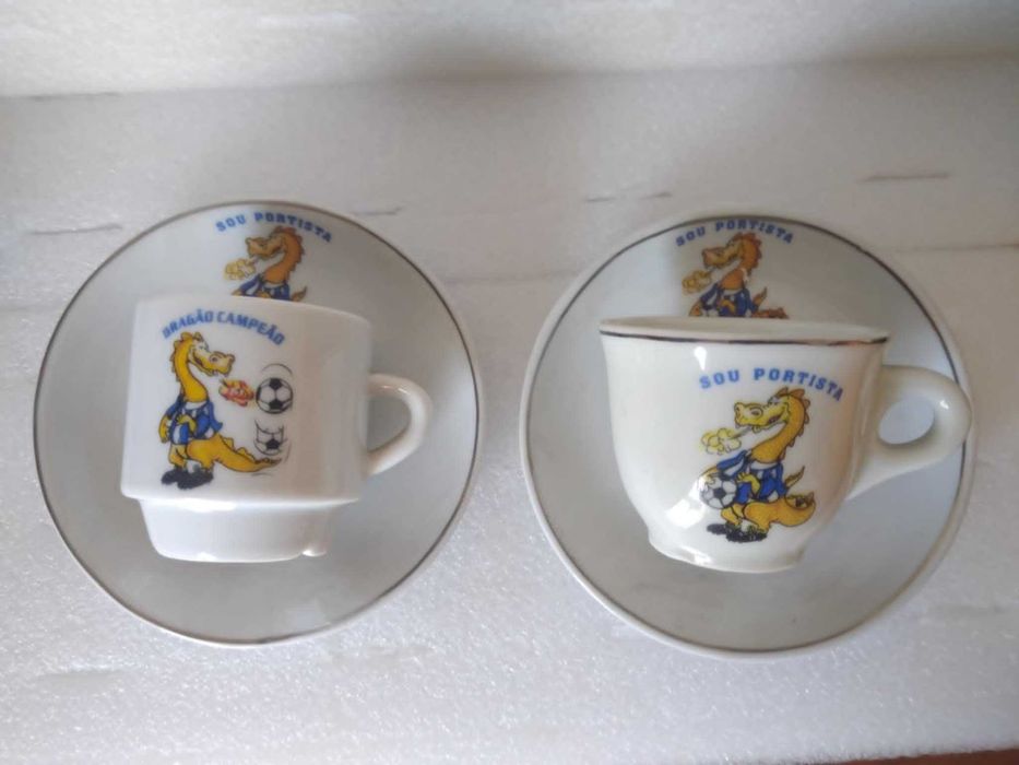 Chávenas de Porcelana do FC Porto.
