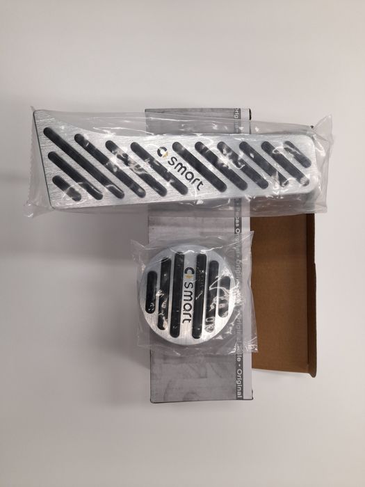 Carro smart fortwo pedais em alumínio NOVO