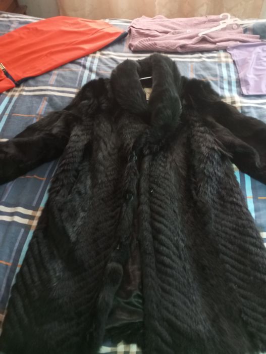 Шубка натуральна з кусочків