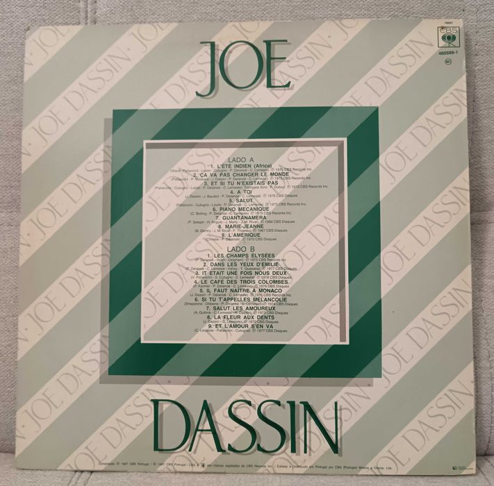 Joe Dassin 1 hora com, vinil bom estadp