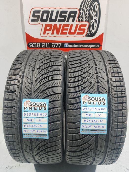 2 pneus como novos 235-35R20 Michelin - Oferta dos Portes