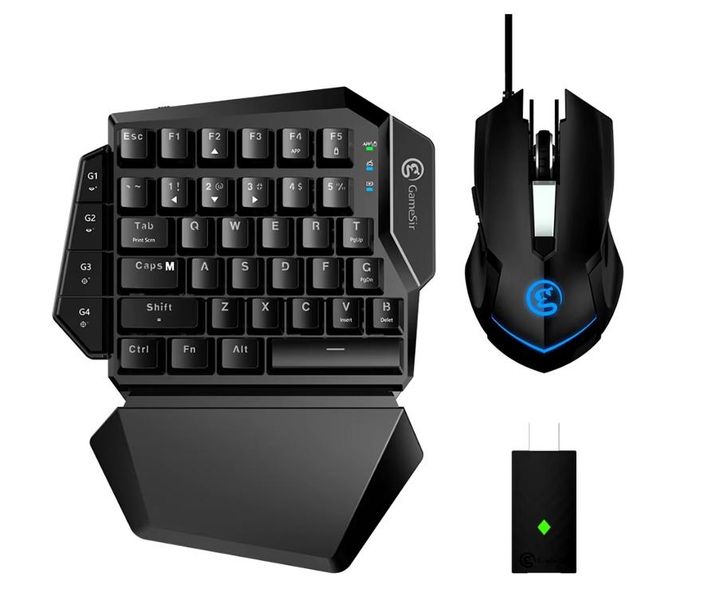 Ігровий кейпад GameSir VX AimSwitch та адаптер для Xbox мишка та клава