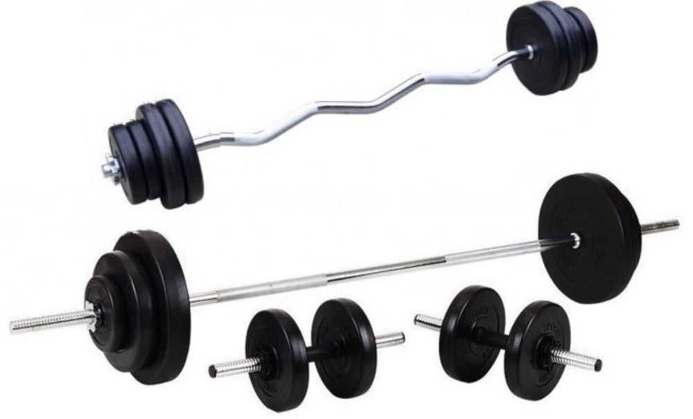 Знижка від виробник‼️ Набор (штанга + гантели) 36 52 62 72 92 119 кг