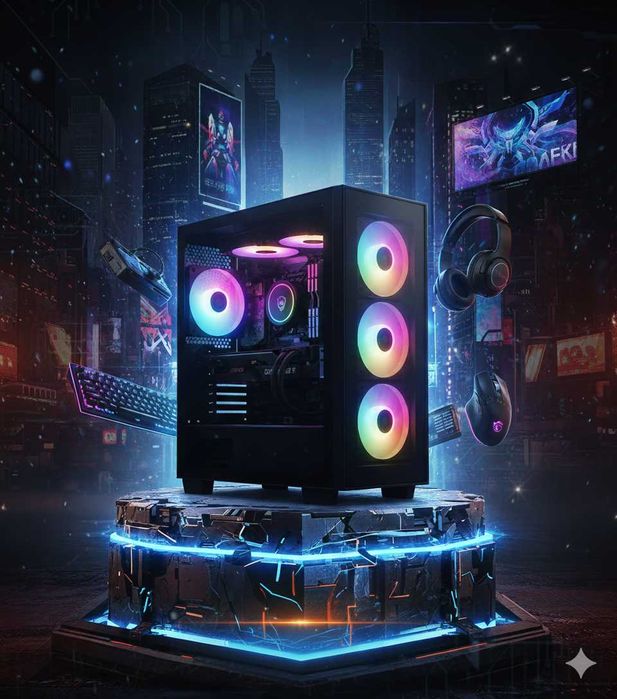 Computador Gaming MSI Ryzen 5 PRO 4650G / A520 / RADEON VEGA (NOVO)