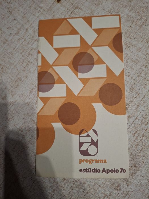 Programa antigo cinema Manoel Oliveira O passado e o presente Apolo 70