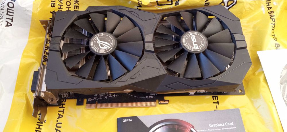 Видеокарта Asus ROG-Strix-RX570-Gaming/4GB-DDR5