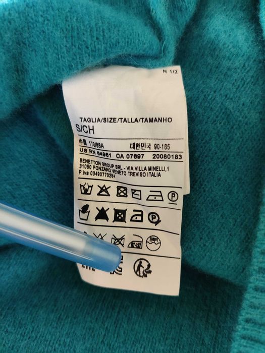 Sweter damski wełniany Benetton