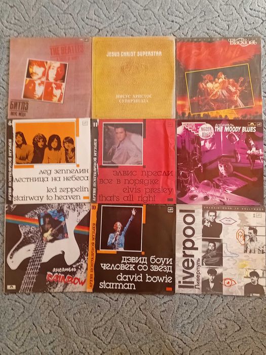 Платівки вінілові для програвача