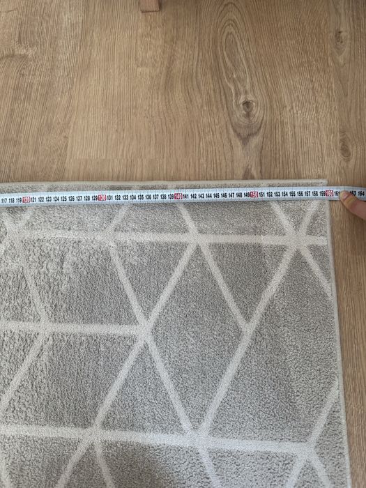Tapete Laskasas 160x190cm (modelo Lines light grey)