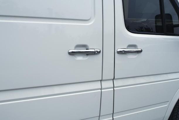 Накладки на ручки Спринтер 901/ ЛТ 35 (sprinter 901/ LT 35) нерж.4шт