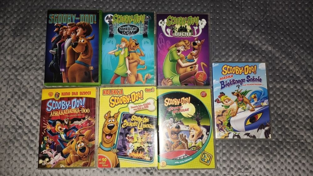 Scooby-Doo bajki, filmy, płyty DVD
