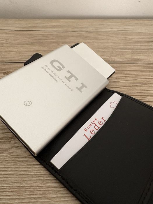 Oryginalne etui  na karty  kredytowe VW GTI RFID 5HV087403