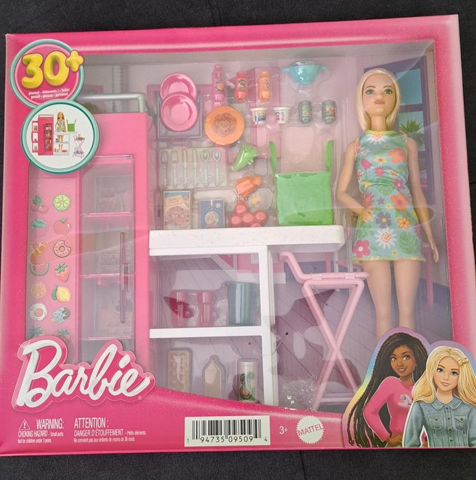 Lalka Barbie  Zestaw spiżarnia