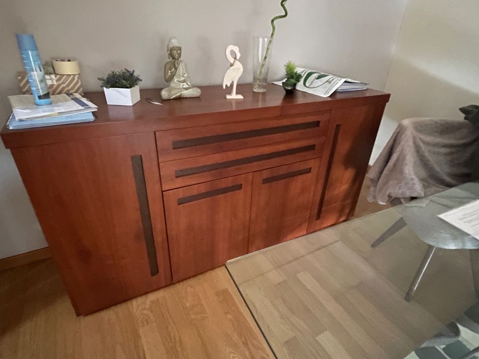 Móveis de Sala com Madeira de Cerejeira