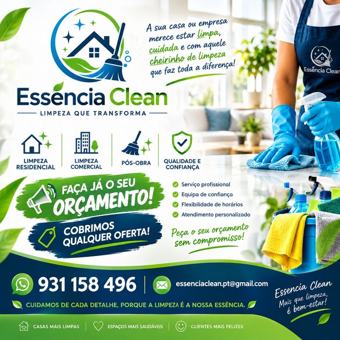 Limpeza e arrumação