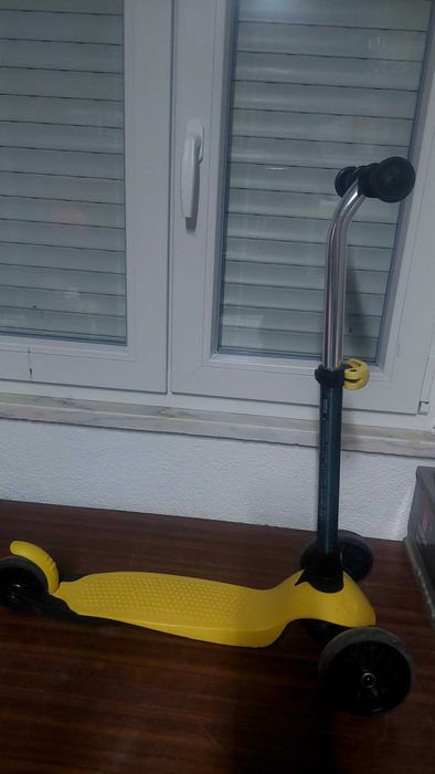 Cadeira para levar crianças na bicicleta +Trotinete Decatlon